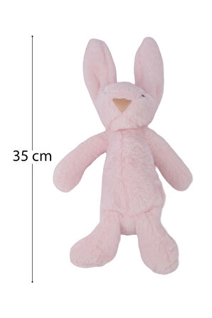 Yumuşacık Peluş Tavşan Hediyelik Bebek Uyku ve Oyun Arkadaşı 45 cm Oyuncak