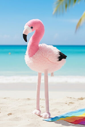 Pembe Peluş Flamingo Hediyelik Oyuncak Yumuşak Çocuk Odası Dekorasyon