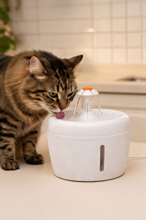 Kedi ve Köpekler İçin Otomatik Su Pınarı Su Çeşmesi