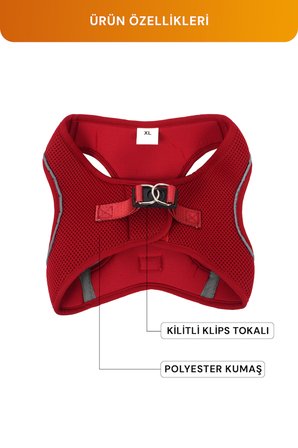 Kediler Ve Köpekler İçin Rahat, Dayanıklı Göğüs Tasması XL