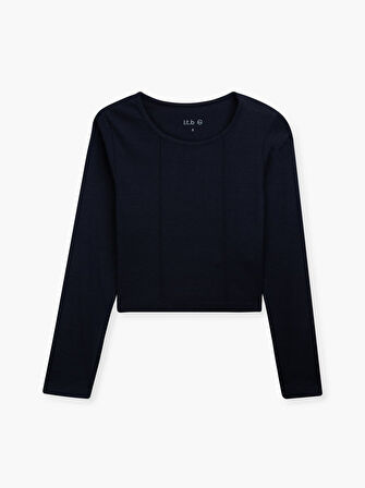 Lacivert Sweatshırt