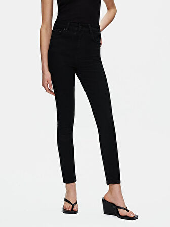 Marcella X Dar Paça Yüksek Bel Jean Pantolon