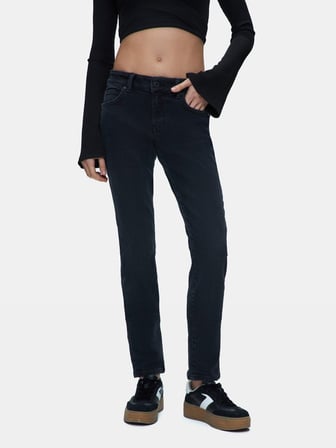 Nıcole Mid Indigo Pantolon