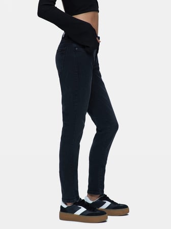 Nıcole Mid Indigo Pantolon