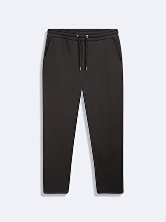 Beli Lastikli Düz Paça Antrasit Eşofman