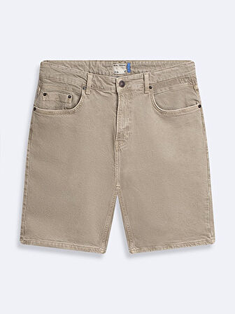 Olıvıan Rahat Kesim Orta Bel Jean Bermuda