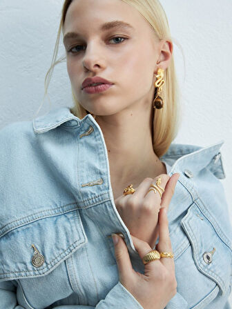 Iyana Super Baggy Jean Pantolon