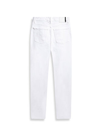 Rebecca Dar Paça Yüksek Bel Jean Pantolon