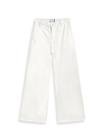 Marıam Geniş Paça Yüksek Bel Jean Pantolon