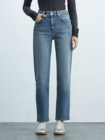 New Wanda Dar Paça Rahat Kesim Jean Pantolon