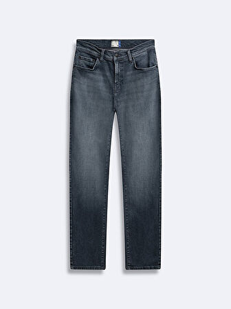 Sawyer P Dar Paça Orta Bel Jean Pantolon