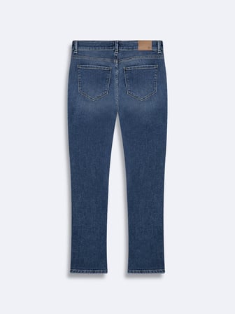 Nıcole Dar Paça Orta Bel Mid Indigo Jean Pantolon