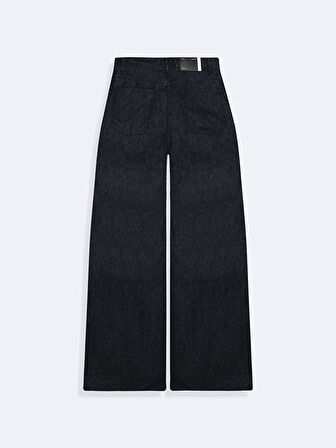 Marıam Geniş Paça Yüksek Bel Jean Pantolon