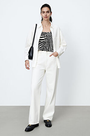 Glenna Oversızed Jean Gömlek