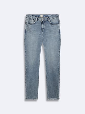 New Sawyer Y Dar Paça Orta Bel Mid Indigo Jean Pantolon