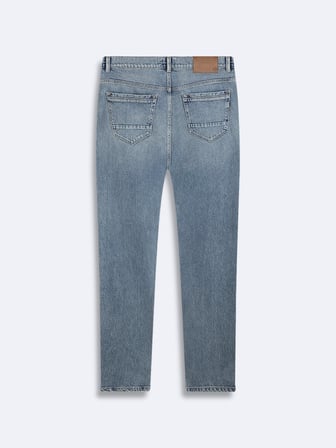 New Sawyer Y Dar Paça Orta Bel Mid Indigo Jean Pantolon