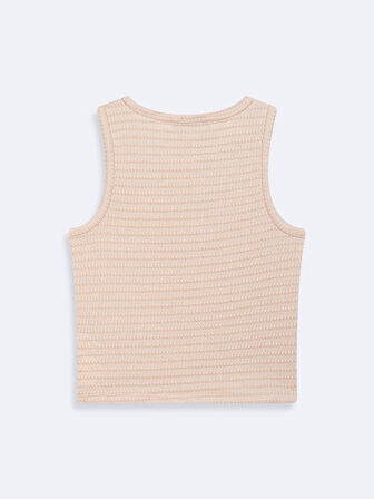 Kolsuz Basic Bisiklet Yaka Karışık Atlet