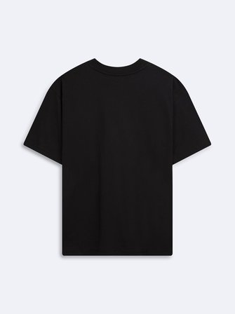 Bisiklet Yaka Basic Siyah T-shırt