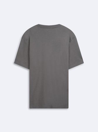 Relaxed Fit İnterlok Basic Yeşil T-shırt