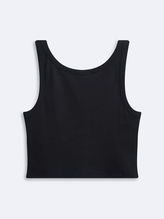 Düğmeli Kaşkorse Crop Lacivert Atlet