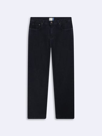 Paul X Düz Paça Orta Bel Dark İndigo Jean Pantolon