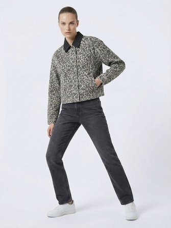 Sasha Leopar Ceket