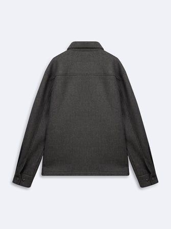Regular Fit Cep Detaylı Gri Mont