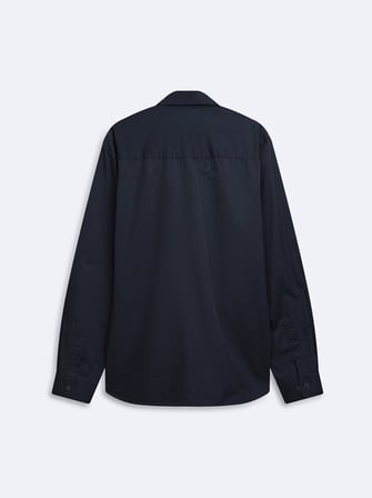 Regular Fit Basic Lacivert Gömlek