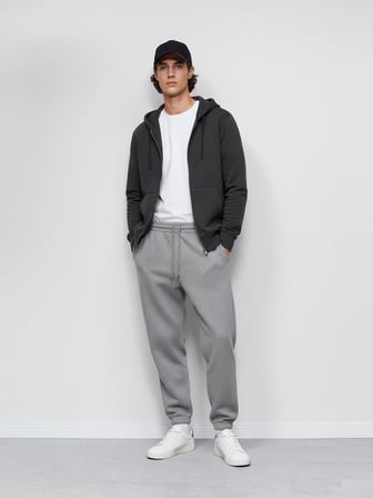 Regular Fit Lastik Paça Gri Eşofman