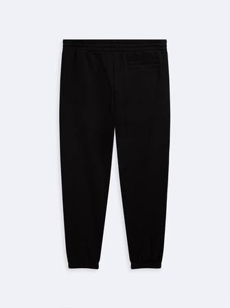 Regular Fit Lastik Paça Siyah Eşofman