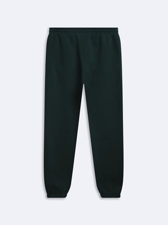 Regular Fit Lastik Paça Basic Yeşil Eşofman