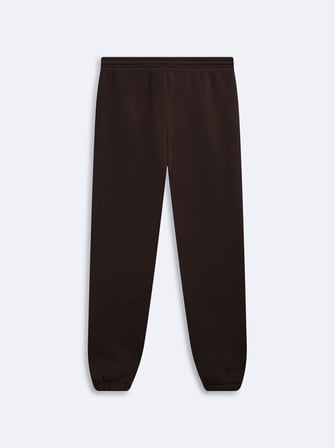 Regular Fit Lastik Paça Basic Kahverengi Eşofman
