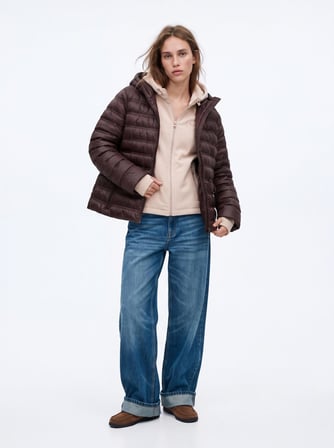 Regular Fit Fermuarlı Polar Krem Sweatshırt