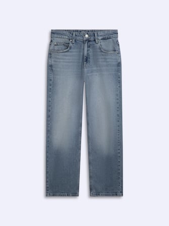 Wanda Mıd Düz Paça Orta Bel Mid Indigo Jean Pantolon