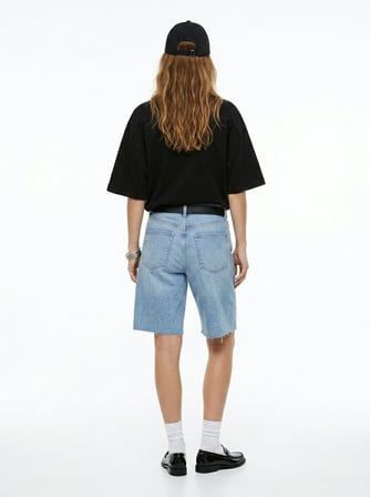Regular Fit Basic Bisiklet Yaka Siyah T-shırt