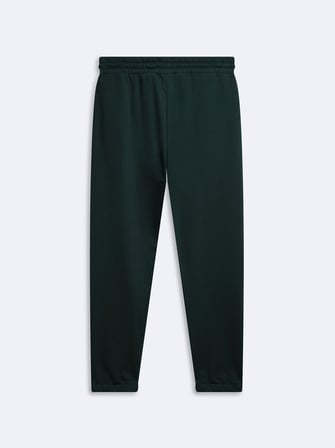 Regular Fit Beli Bağlamalı Lastik Paça Yeşil Eşofman