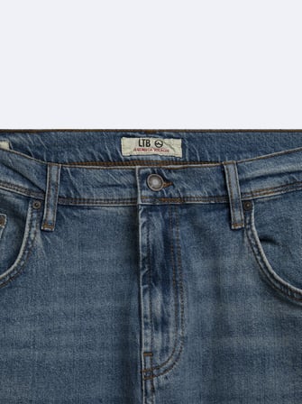 Sawyer P Slım Fit Orta Bel Mid Indigo Jean Pantolon