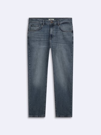 Renar L Tapered Slim Orta Bel Mid Indigo Jean Pantolon