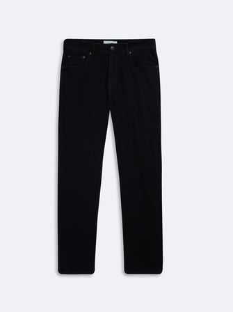 Sawyer P Slim Fit Orta Bel Siyah Jean Pantolon