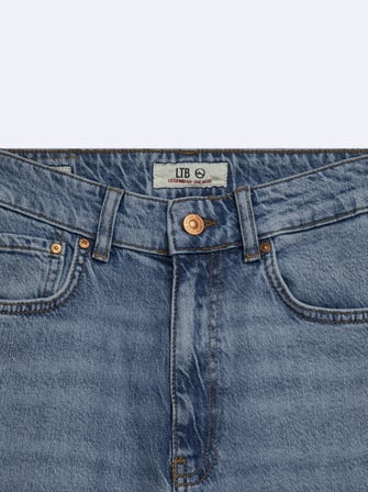 Elvıra Daralan Paça Yüksek Bel Mid Indigo Jean Pantolon