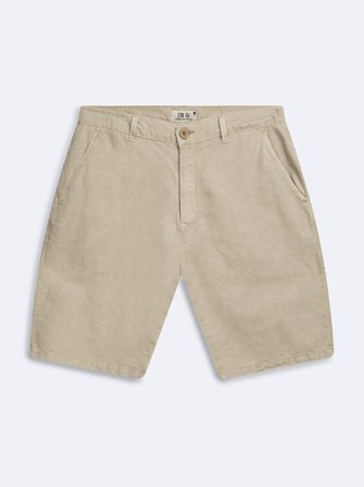 Spor Comfort Fit Bej Bermuda