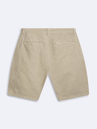 Spor Comfort Fit Bej Bermuda