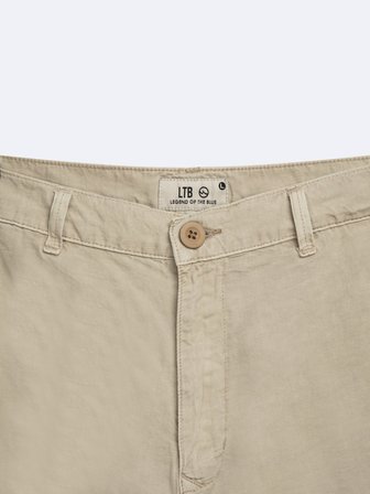 Spor Comfort Fit Bej Bermuda