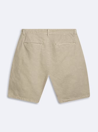 Spor Comfort Fit Bej Bermuda