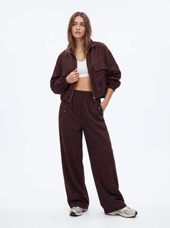 Regular Fit Beli İpli Modal Gri Ceket