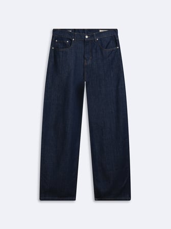 Larrıe Baggy Dark İndigo Jean Pantolon