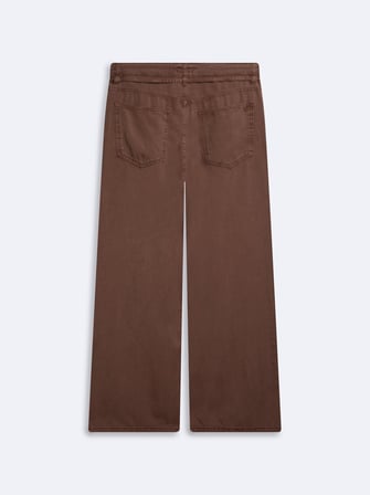 Tencel Kahverengi Pantolon