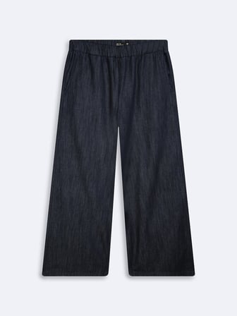 Emılla Comfort Fit Yüksek Bel Dark İndigo Jean Pantolon