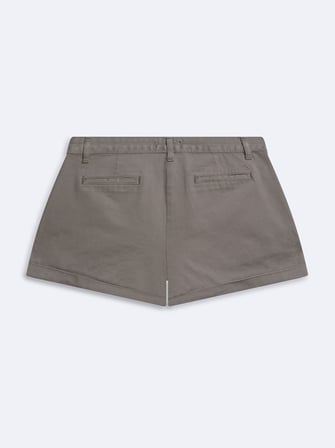 Chino Mini Gri Şort
