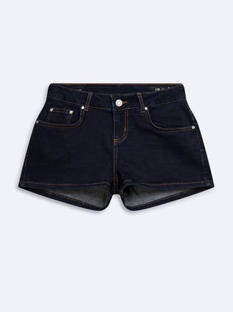 Valley Mini Dark İndigo Jean Şort